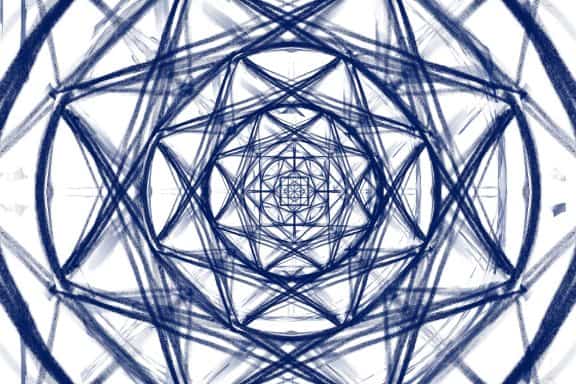 Mandala Study, by Ron Braverman